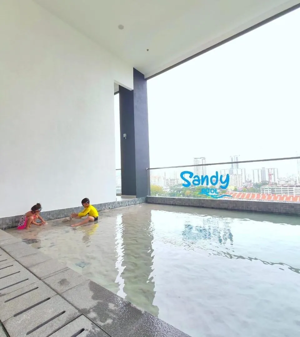 Appartement Bright & Airy 3Br Homestay Comfort Penang Netflix George Town Maleisië