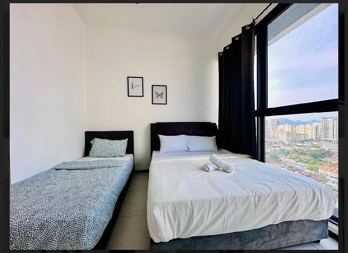 Appartement Bright & Airy 3Br Homestay Comfort Penang Netflix George Town Maleisië